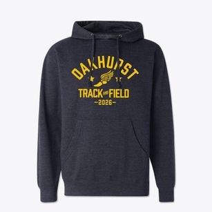 Oakhurst Country Day School Track and Field Cotton Hoodie Sweatshirt