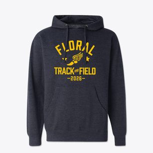 Floral Park Bellerose School Track and Field Cotton Hoodie Sweatshirt