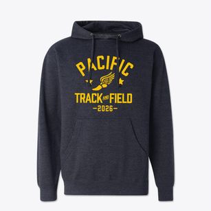 Pacific High School Track and Field Cotton Hoodie Sweatshirt