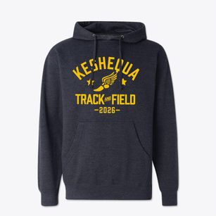 Keshequa High School Track and Field Cotton Hoodie Sweatshirt