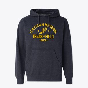 Levittown Memorial High School Track and Field Cotton Hoodie Sweatshirt