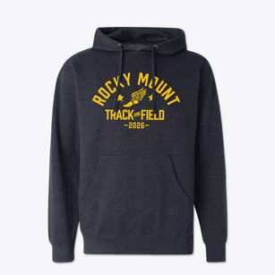 Rocky Mount High School Track and Field Cotton Hoodie Sweatshirt