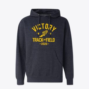 Victory Christian School Track and Field Cotton Hoodie Sweatshirt