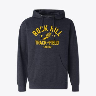 Rock Hill 3 Elementary School Track and Field Cotton Hoodie Sweatshirt