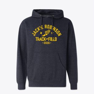 Jackie Robinson Elementary School Track and Field Cotton Hoodie Sweatshirt