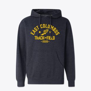 East Columbus Elementary School Track and Field Cotton Hoodie Sweatshirt