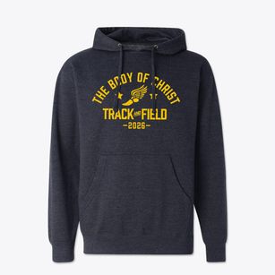 The Body Of Christ Learning Center Track and Field Cotton Hoodie Sweatshirt