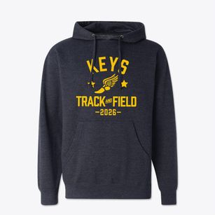 Keys High School Track and Field Cotton Hoodie Sweatshirt