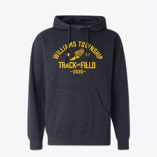 Williams Township Elementary School Track and Field Cotton Hoodie Sweatshirt