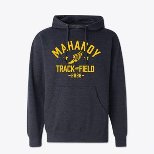 Mahanoy Area Intermediate School Track and Field Cotton Hoodie Sweatshirt