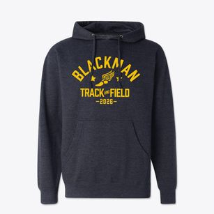 Blackman High School Track and Field Cotton Hoodie Sweatshirt