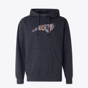  North Carolina Pastel Cotton Hoodie Sweatshirt