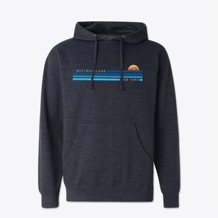 Westmoreland New York Water View Cotton Hoodie Sweatshirt