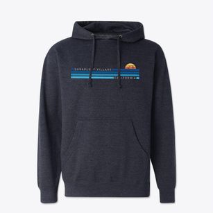 Sugarloaf Village California Water View Cotton Hoodie Sweatshirt