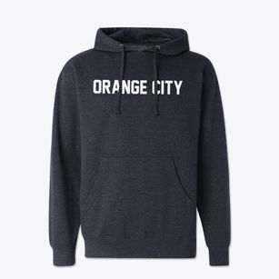 Orange City Iowa Classic Block Cotton Hoodie Sweatshirt