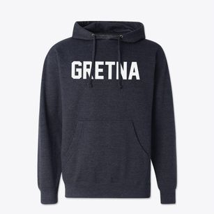 Gretna Nebraska Classic Block Cotton Hoodie Sweatshirt