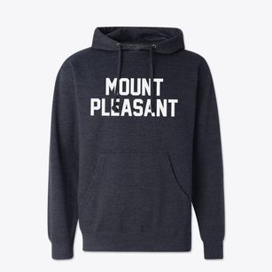 Mount Pleasant Pennsylvania Classic Block Cotton Hoodie Sweatshirt