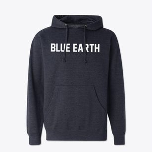 Blue Earth Minnesota Classic Block Cotton Hoodie Sweatshirt