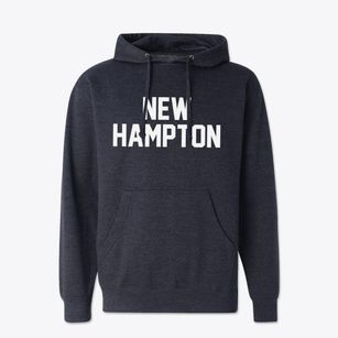 New Hampton New Hampshire Classic Block Cotton Hoodie Sweatshirt