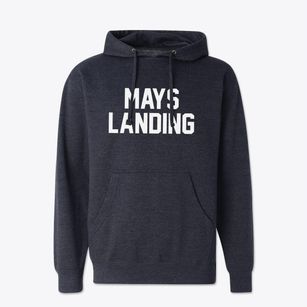 Mays Landing New Jersey Classic Block Cotton Hoodie Sweatshirt