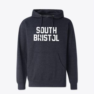 South Bristol New York Classic Block Cotton Hoodie Sweatshirt