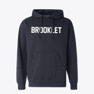 Brooklet Georgia Classic Block Cotton Hoodie Sweatshirt