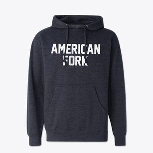 American Fork Utah Classic Block Cotton Hoodie Sweatshirt