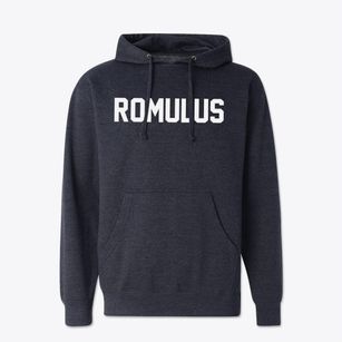 Romulus Michigan Classic Block Cotton Hoodie Sweatshirt