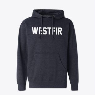 Westfir Oregon Classic Block Cotton Hoodie Sweatshirt