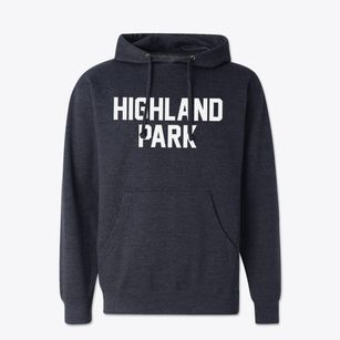 Highland Park Florida Classic Block Cotton Hoodie Sweatshirt
