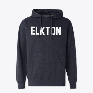 Elkton Minnesota Classic Block Cotton Hoodie Sweatshirt