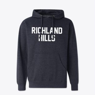 Richland Hills Texas Classic Block Cotton Hoodie Sweatshirt