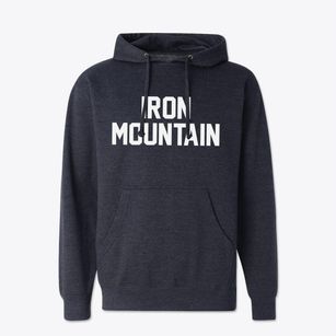 Iron Mountain Michigan Classic Block Cotton Hoodie Sweatshirt