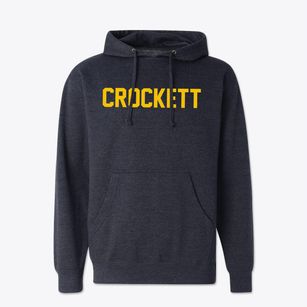 Crockett Texas Classic Block Cotton Hoodie Sweatshirt