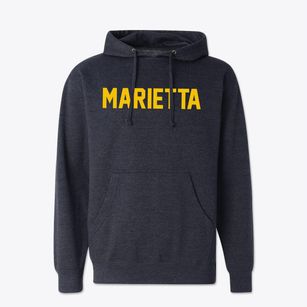 Marietta Georgia Classic Block Cotton Hoodie Sweatshirt