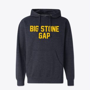 Big Stone Gap Virginia Classic Block Cotton Hoodie Sweatshirt