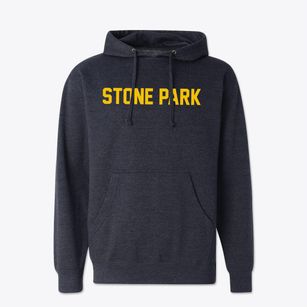 Stone Park Illinois Classic Block Cotton Hoodie Sweatshirt