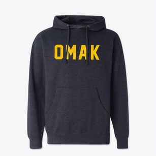 Omak Washington Classic Block Cotton Hoodie Sweatshirt
