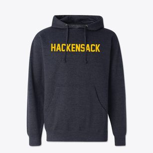 Hackensack New Jersey Classic Block Cotton Hoodie Sweatshirt