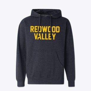 Redwood Valley California Classic Block Cotton Hoodie Sweatshirt