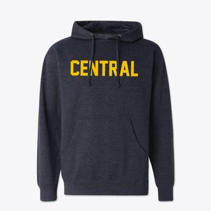 Central Louisiana Classic Block Cotton Hoodie Sweatshirt