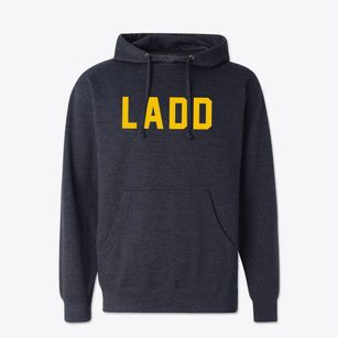 Ladd Illinois Classic Block Cotton Hoodie Sweatshirt