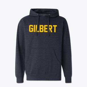 Gilbert Iowa Classic Block Cotton Hoodie Sweatshirt