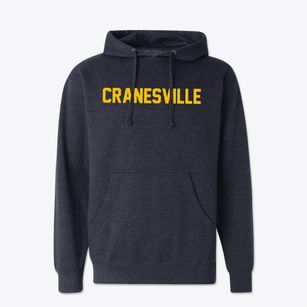 Cranesville Pennsylvania Classic Block Cotton Hoodie Sweatshirt