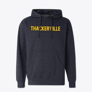 Thackerville Oklahoma Classic Block Cotton Hoodie Sweatshirt