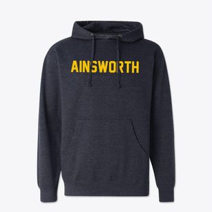 Ainsworth Wisconsin Classic Block Cotton Hoodie Sweatshirt