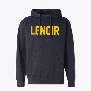Lenoir North Carolina Classic Block Cotton Hoodie Sweatshirt