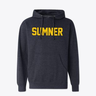 Sumner Mississippi Classic Block Cotton Hoodie Sweatshirt