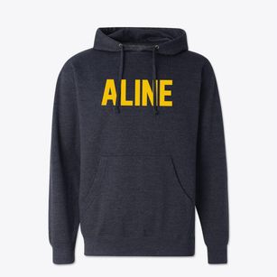 Aline Oklahoma Classic Block Cotton Hoodie Sweatshirt