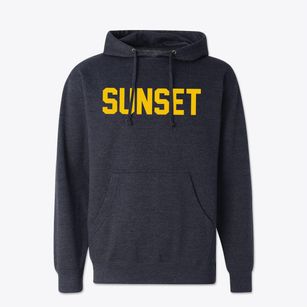 Sunset Arkansas Classic Block Cotton Hoodie Sweatshirt